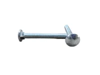3/4-10 x 4" Grade 5 Carriage Bolt COARSE - ZINC (FT)