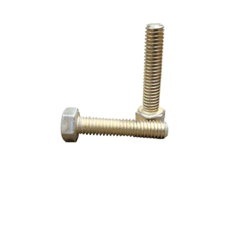 5/16-18 x 1-1/2" Grade 9 (180 KSI) Hex TAP Bolt COARSE - YELLOW ZINC (FT) HD HT = 0.242"/0.227"