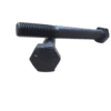 7/8-9 x 4" Grade 8 Hex Cap Screw COARSE - PLAIN (PT)