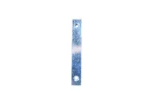 Silver Post breakaway system-Photoroom 2 & 2.5lb “Silver Bar” Single Bar Spacer 3/8 x 3/4 x 5 with 5/16-18 Pre-drilled Holes – Post Breakaway System – Zinc
